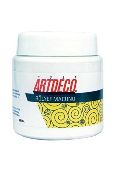 Artdeco Beyaz Rölyef Macunu 220 ml.