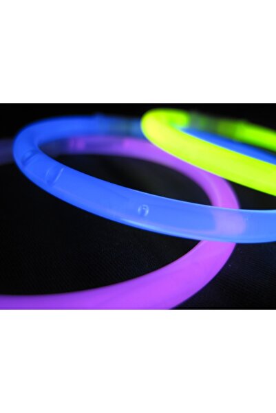 Reflect Your Style Işıklı Fosforlu Çubuk Glow Stick 50 Tane Kırılan Parti Aydınlatma (50 Adet Çubuk 50 Adet Bağlantı)