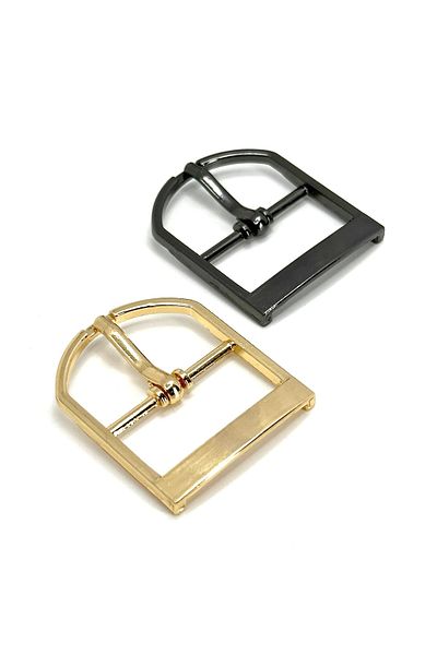 MİAPOLLO 2.5cm Strap Italian Buckle Black Nickel (10 Pieces)