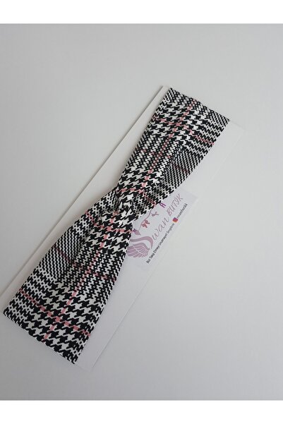 swan butik الكبار باندانا عقال رمادي وردي منقوشة