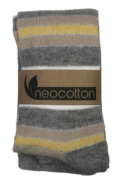 neocotton Памучни бебешки/детски чорапогащи с блясък и шарки Nc7020