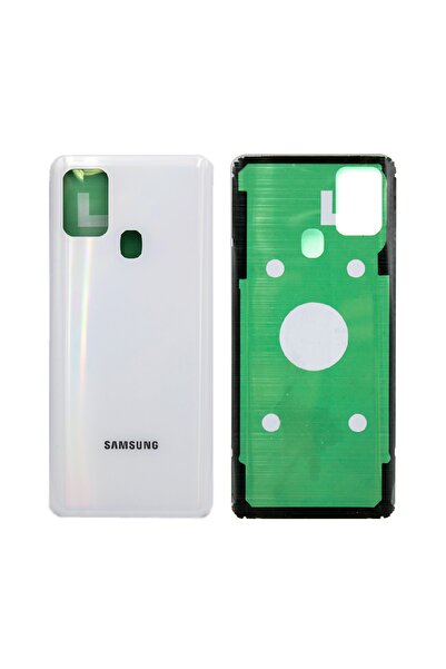 Genos Samsung A217 A21s Uyumlu Arka Kapak Beyaz