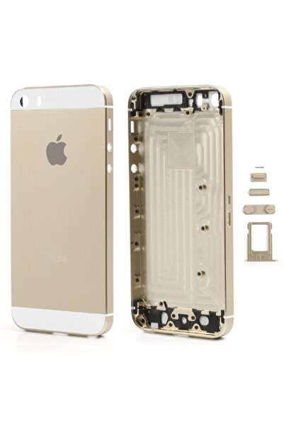 Genos Apple Iphone 5s Uyumlu Kasa Boş Gold Altın