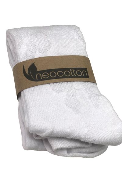 neocotton Бебешки/детски чорапогащник с шарка на панделка, памучен, Nc7017