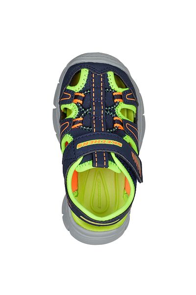 SKECHERS Sandalette - Grün - Flacher Absatz