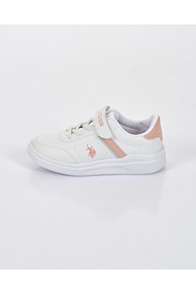 U.S. Polo Assn. حذاء للأولاد باللون الأبيض والنعناع 2sberkeleyjr3fx