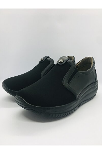 Ortopedia Deri Kadın Ayakkabı 1186 - Siyah