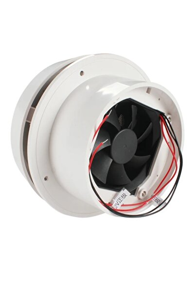 REVEX 12v Karavan Banyo Mantar Havalandirma Işıklı 2 Fan Hız Kademesi,çift Güçlü Fanlı