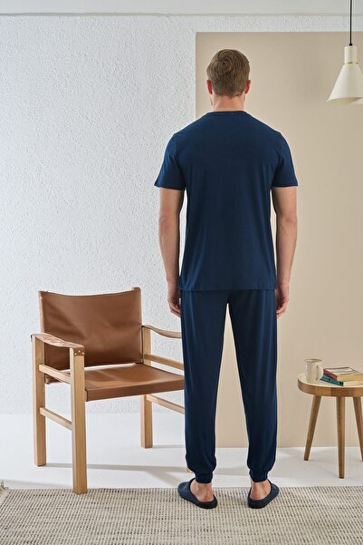 Svm 9368 Erkek Baskılı Pijama Takım