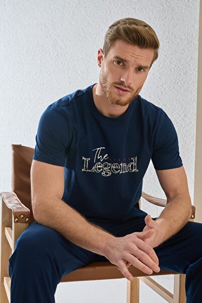 Svm 9368 Erkek Baskılı Pijama Takım