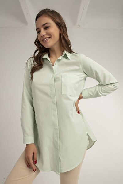 Pattaya Női Slit Basic hosszú ujjú ing P21s110-9783