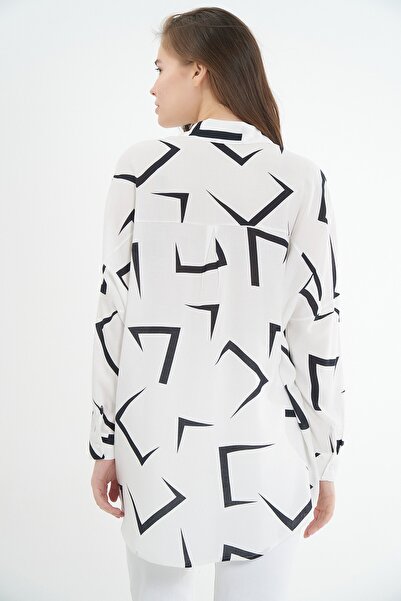 Pattaya Women's White Long Sleeve Shirt P21s201-2260