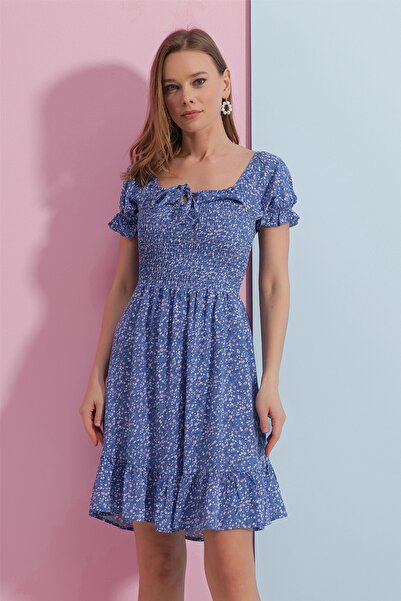 Pattaya Rochie Gimped pentru femei cu mâneci cu balon P23s191-5039