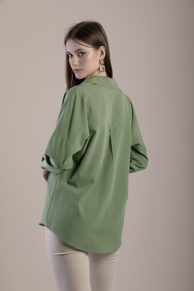Pattaya Women's Basic Oversize Shirt P21s110-5260