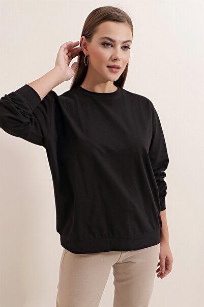 Pattaya Women's Crew Neck Basic Sweatshirt P22w201-3321