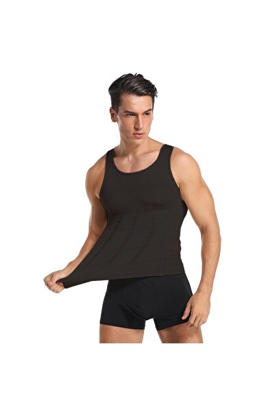 MİSTİRİK Torenova Black Corset Undershirt - Showing Belly Melting and Fit