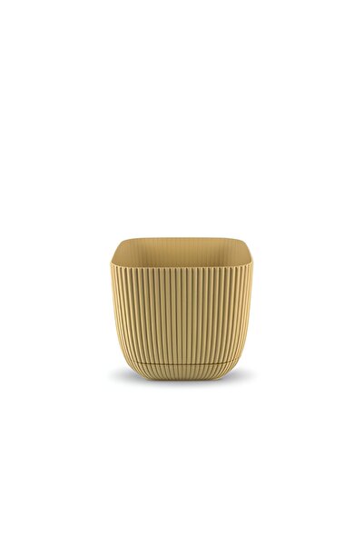 Karasu plastık Mercan Kare Saksı No:2 0,67 Lt. (11 X 11 X 9,5 Cm)