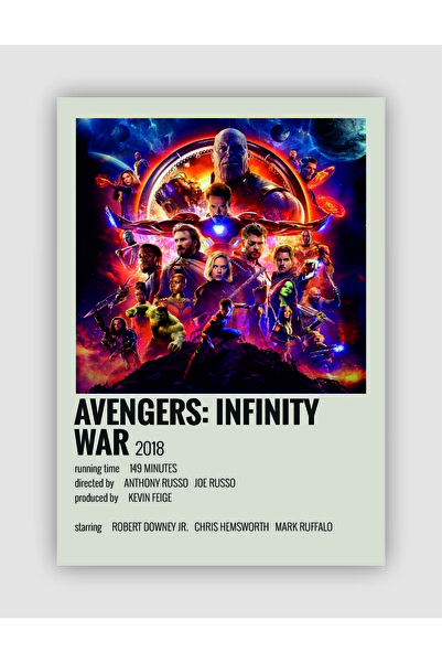 Avengers: Infinity War Film Info Card Wall Poster