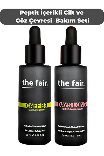 the fair. . Peptit Içerikli Cilt Ve Göz Çevresi Bakım Seti