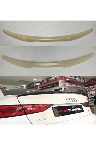 HYM TUNİNG Audi A3 M4 Spoyler, Boyasız Abs Plastik Ithal Ürün, 2013 2020 Uyum...