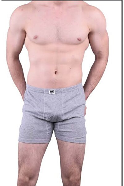 Tutku 3adet Erkek Gri Paçalı Külot