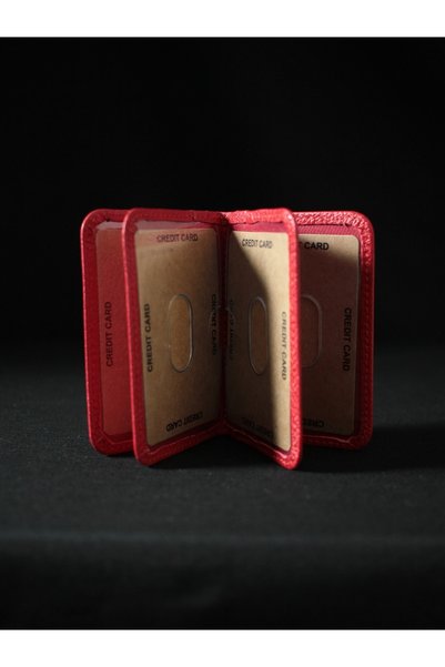 furcsa Manola Genuine Leather Card Holder