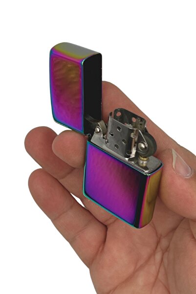 smoking Zippo Çakmak Burgundy Simple Bordo