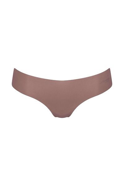 SLOGGI Damen String, 2er Pack - Zero Microfibre 2.0 Hipstring, Mikrofaser, einfarbig