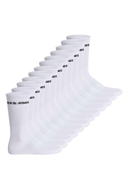 Jack & Jones JACK&JONES Herren Tennissocken, 12er Pack - JACLOGO, One Size