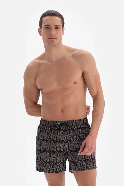Dagi Black Fish DesMini-Shorts in Größe