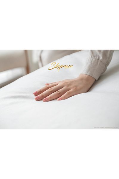 Skyrose Liquid Proof Mattress Pad Cotton Corner Elastic, White Hotel Bed Mattresses
