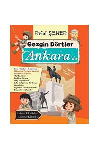Martı Çocuk Yayınları Gezgin Dörtler Ankarada Kitabı