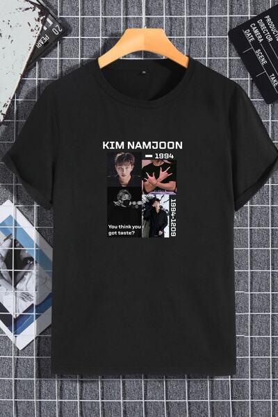 macklin Unisex Žene Muškarci Kim Namjoon Bts Štampano Oversize kroj T-shirt