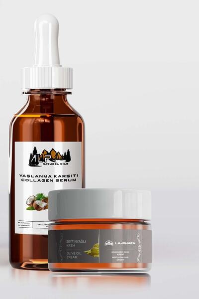 Alp Anti-Aging Combo |   Anti-Aging Serum and Olive Oil Cream