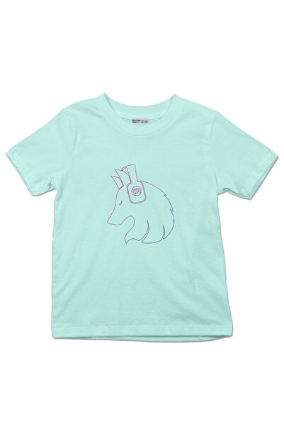 GreenMint تي شيرت للأطفال بي وولف Beats_ks1040