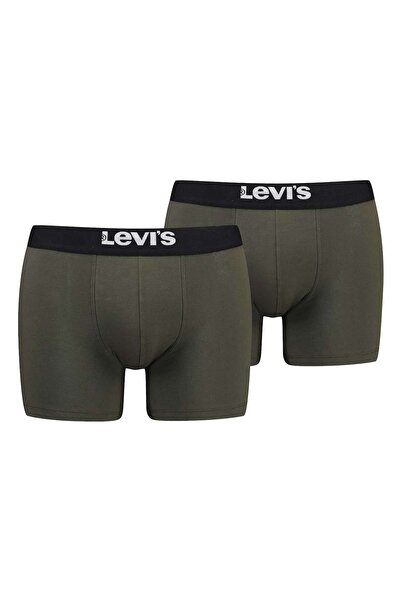 Levi's LEVI ́S Herren Boxers - Πακέτο με 2 συμπαγή βασικά οργανικά εσώρουχα μ...
