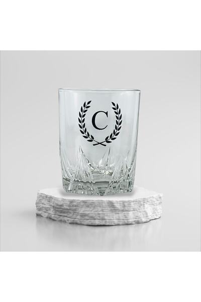 Harf Baskılı Cam Bardak