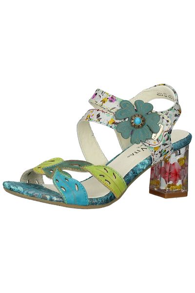 LAURA VITA Sandalette - Mehrfarbig - Blockabsatz
