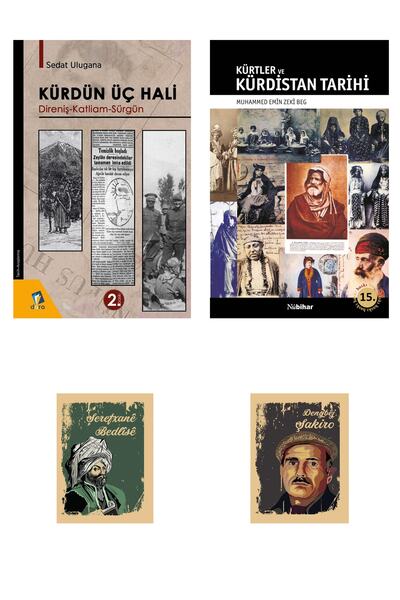 Dara Yayınları Kürtler Ve Kürdistan Tarihi - Kürdün Üç Hali Özel Seti -kürt T...