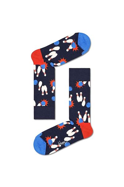 Happy Socks Подаръчен комплект чорапи Go Bowling от 4 пакета