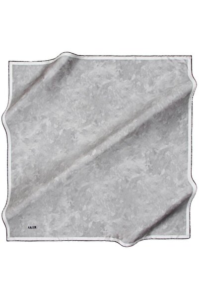 Aker 7208701 -311 Γυναικείο μεταξωτό μαντήλι Χρώμα Σύννεφο