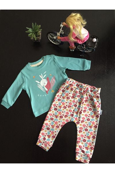 Miniworld Baby Girl Set Green (3-6-9-12-18 Months)