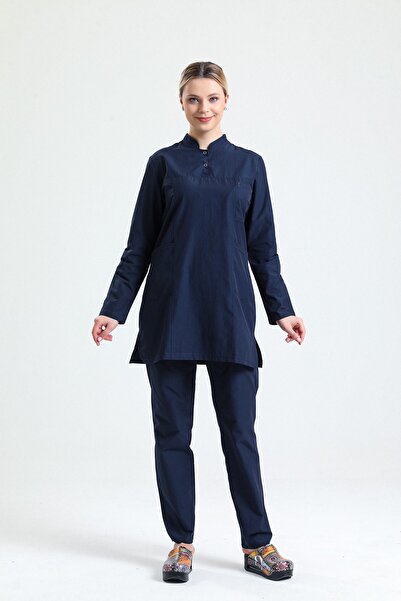 Ehil Doktor/Hemşire Forması Likralı Takım Üniforma