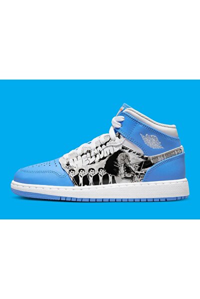 Nike Jordan 1 Mid Sneaker School Game Winner (gs)