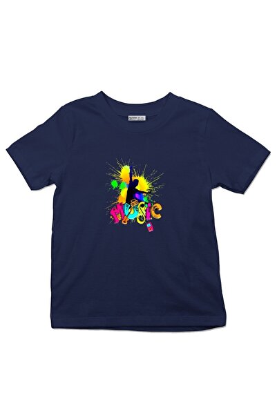 GreenMint تي شيرت للأطفال موسيقى الهيب هوب_em1691