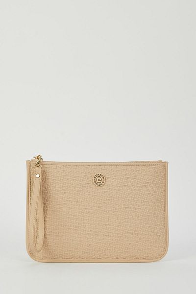 Pierre Cardin Γυμνό Ψάθινο Γυναικείο Clutch & Clutch Bag 05PO23Y1713