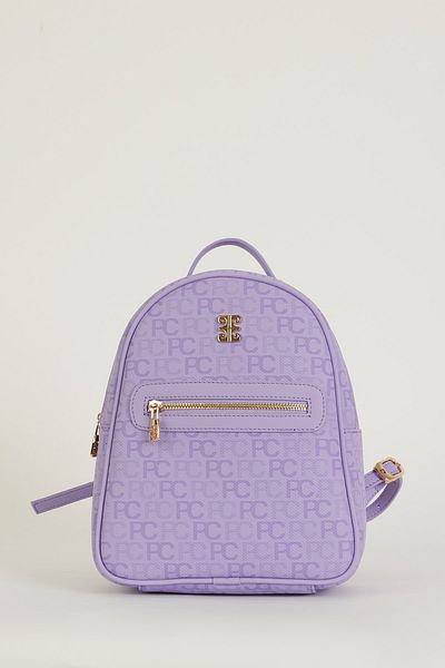 Pierre Cardin Lavender Tram Alphabet Women's Backpack 05Po22Y1541