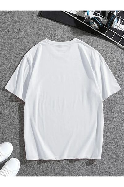 trendgar Μπλουζάκι London Printed White Oversize