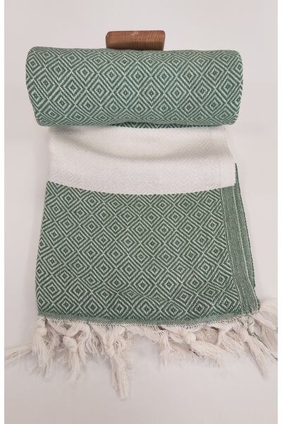 ETE HOMETEX Etehometex منشفة الماس بيشتيمال أخضر داكن 8696474231196