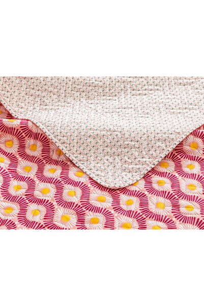 English Home Sunny Side King Size Çok Amaçlı Örtü 240x220 Cm Pembe